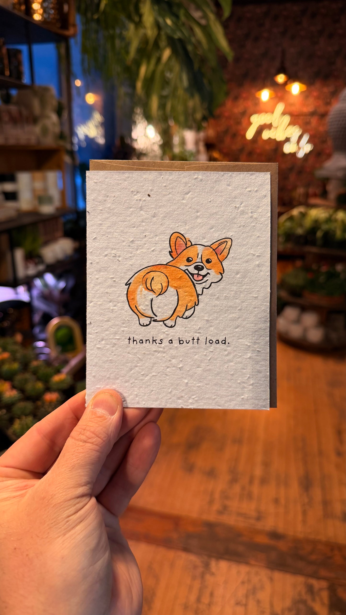 Plantable Cards - Thanks A Buttload