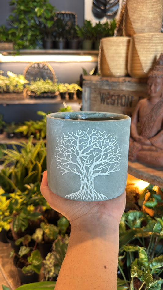 4.5” Tree of Life Planter