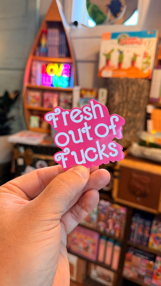 ‘Fresh Out’ Sticker