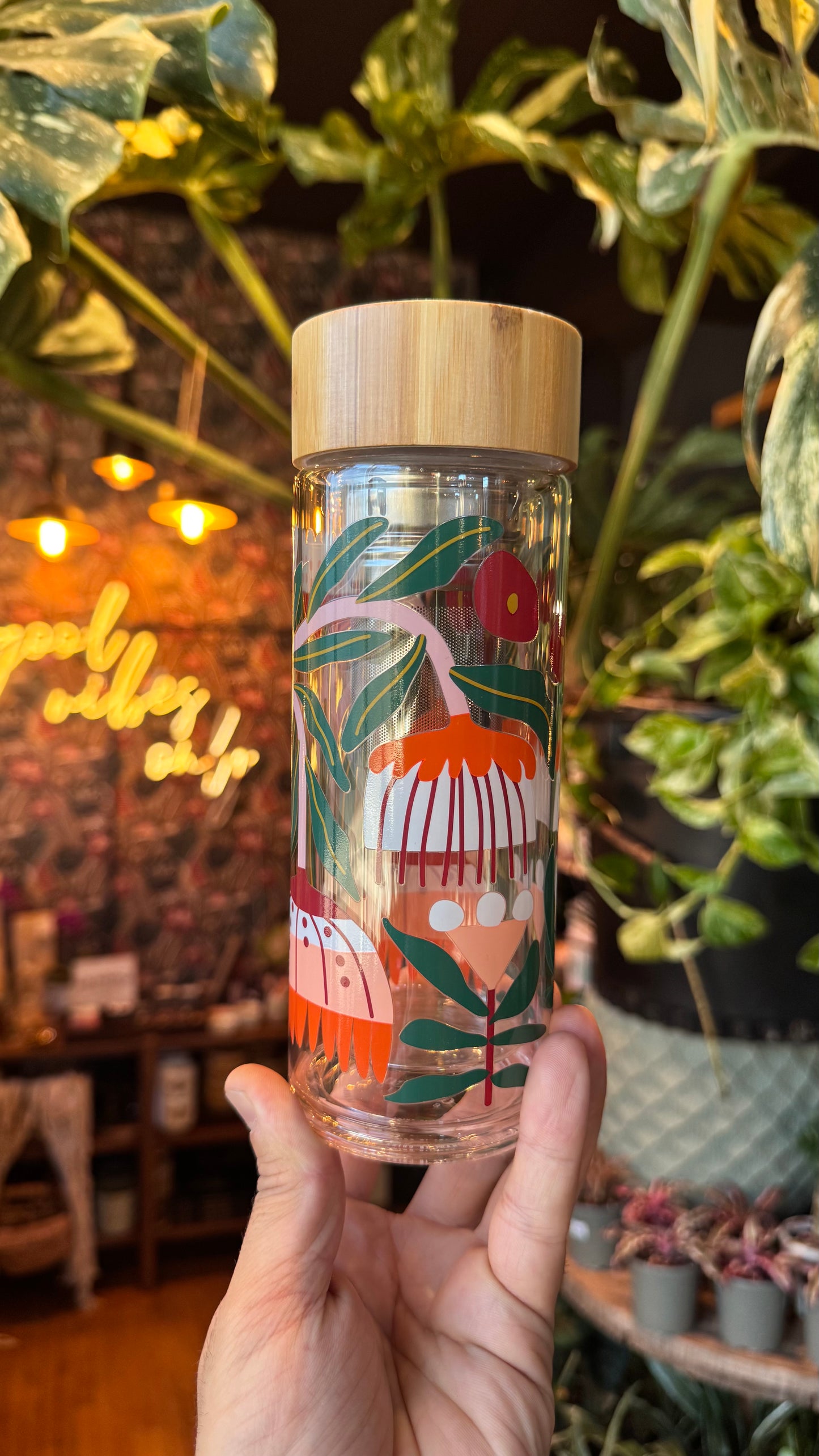 Bloomin’ Beauty Tea Infuser Travel Mug