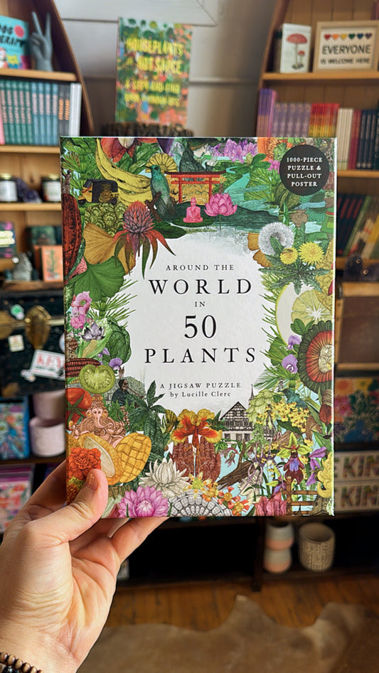 Around the World in 50 Plants - 1000 Piece Puzzle