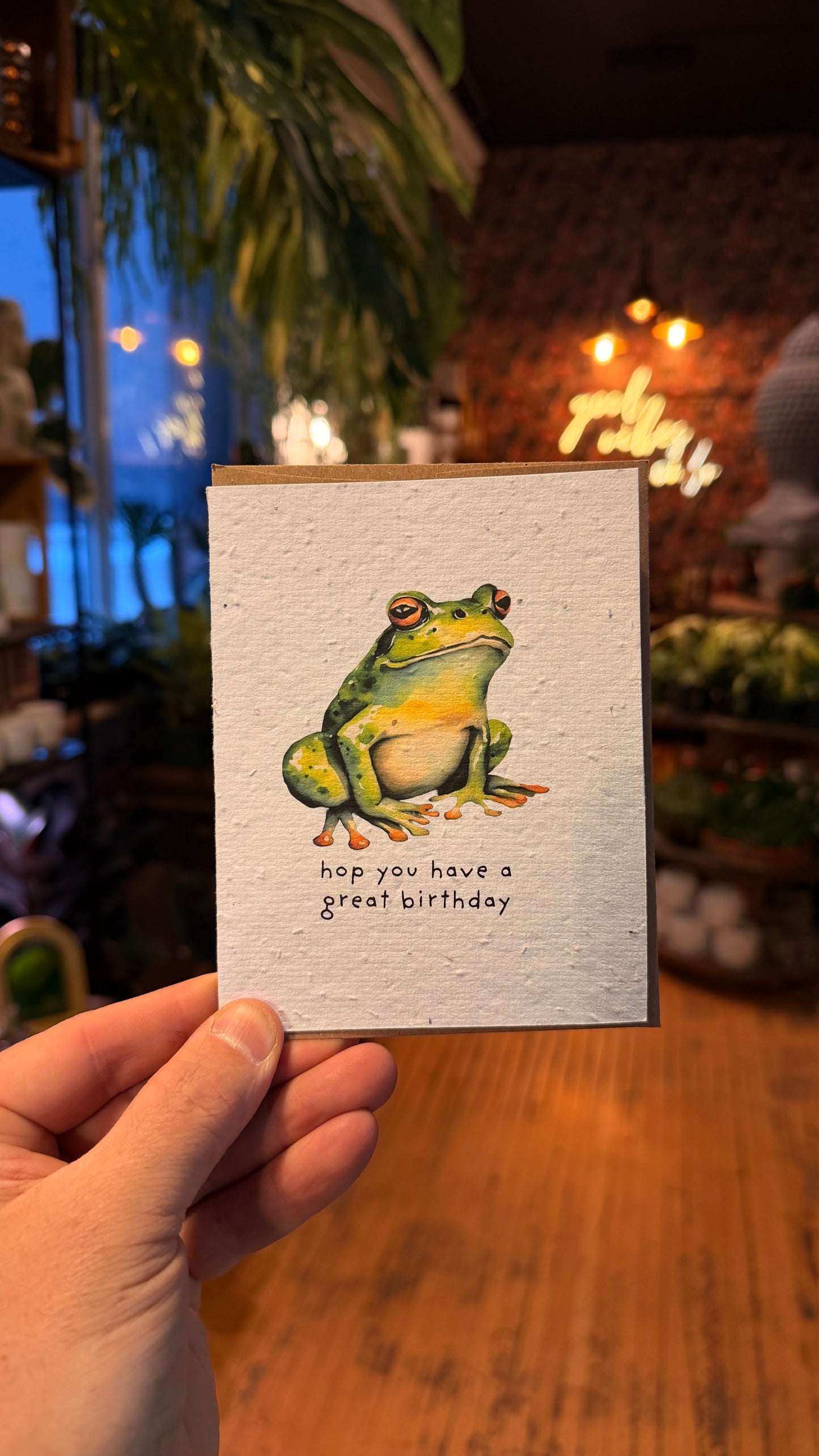 Plantable Cards - Hoppy Birthday