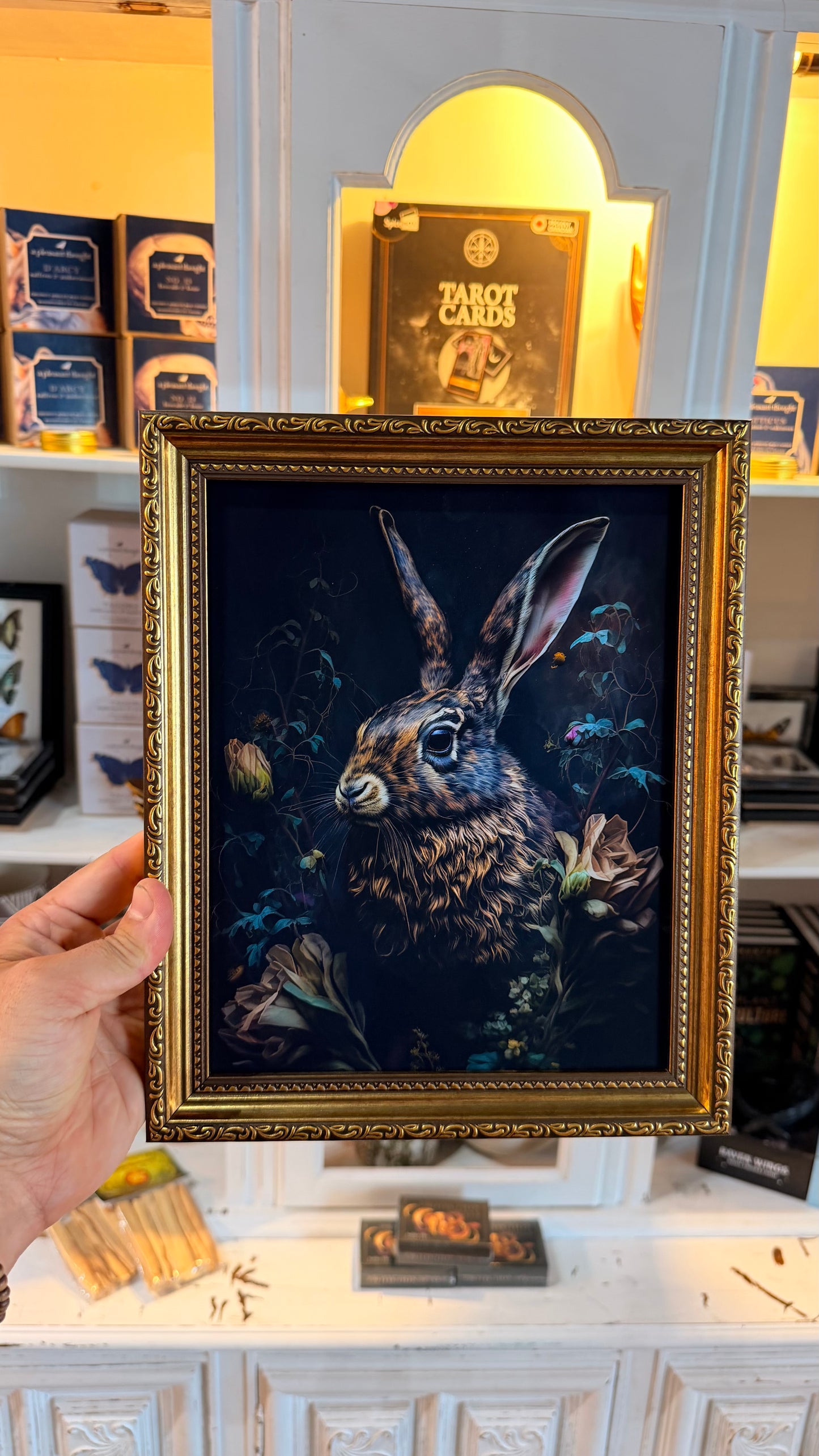 ‘Hazel the Hare’ Portrait Print
