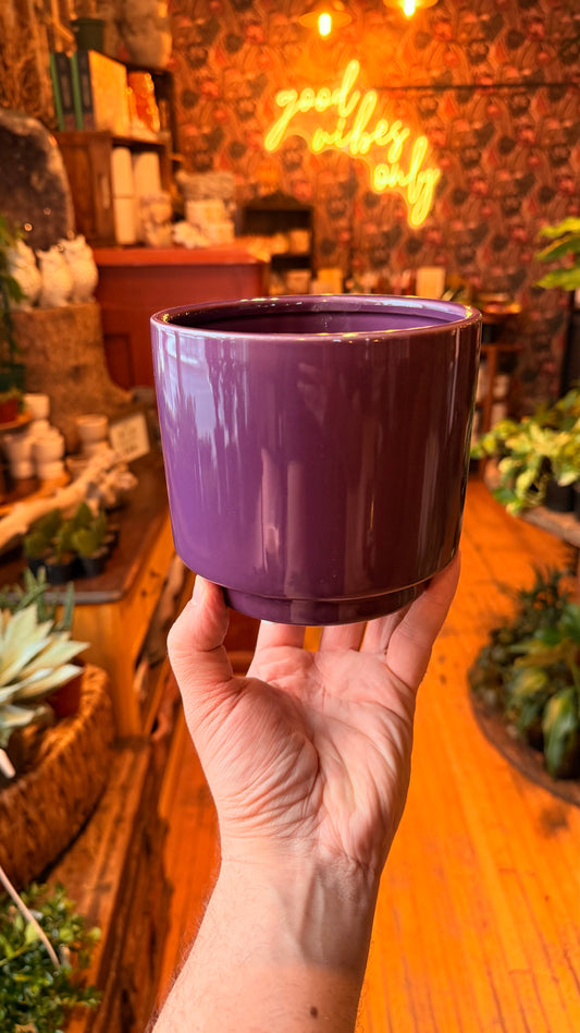 4.5” Silas Plum Planter