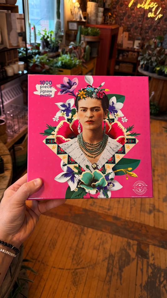 Frida Kahlo Pink - 1000 Piece Puzzle