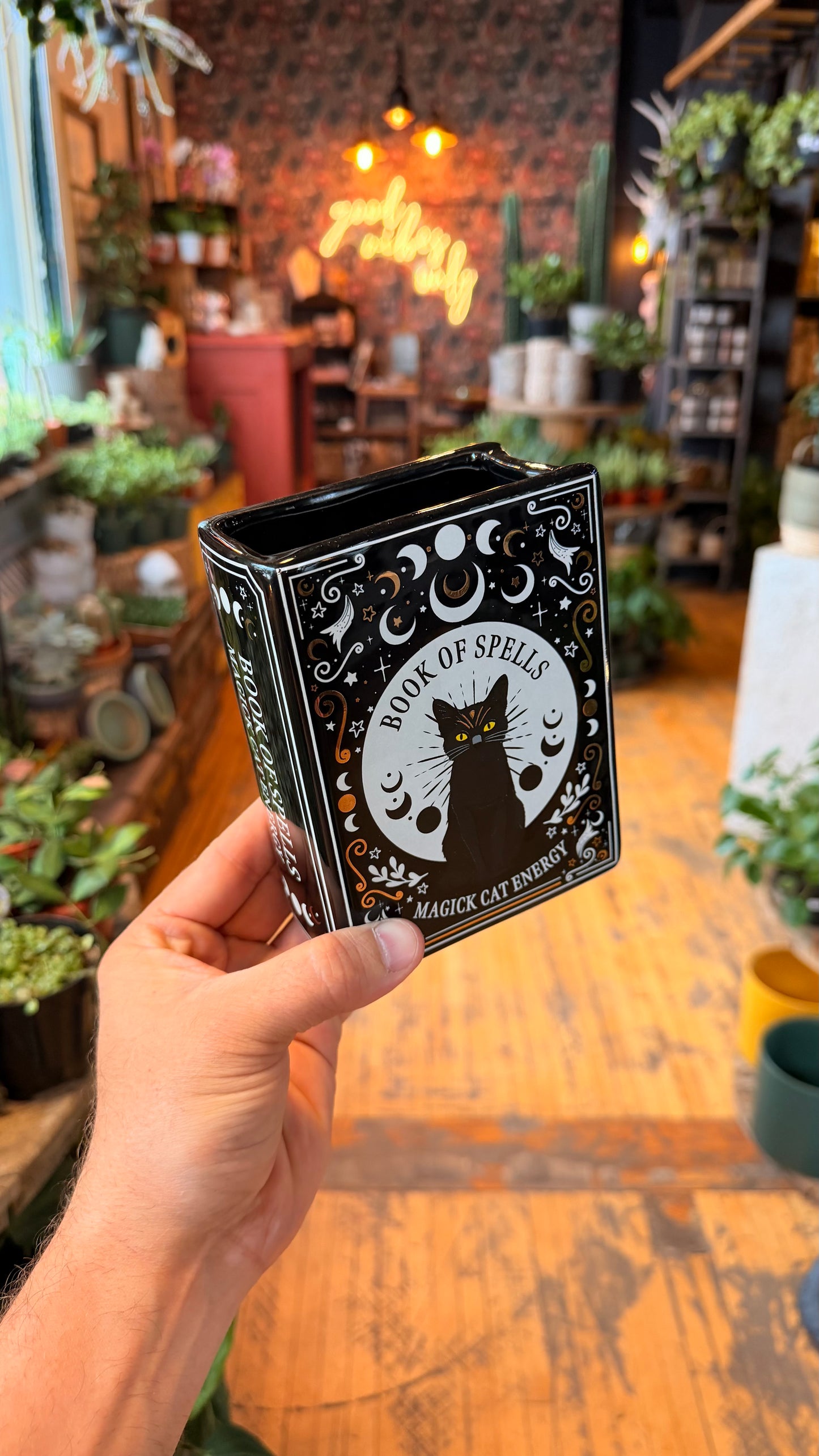 ‘Book of Spells’ Book Planter