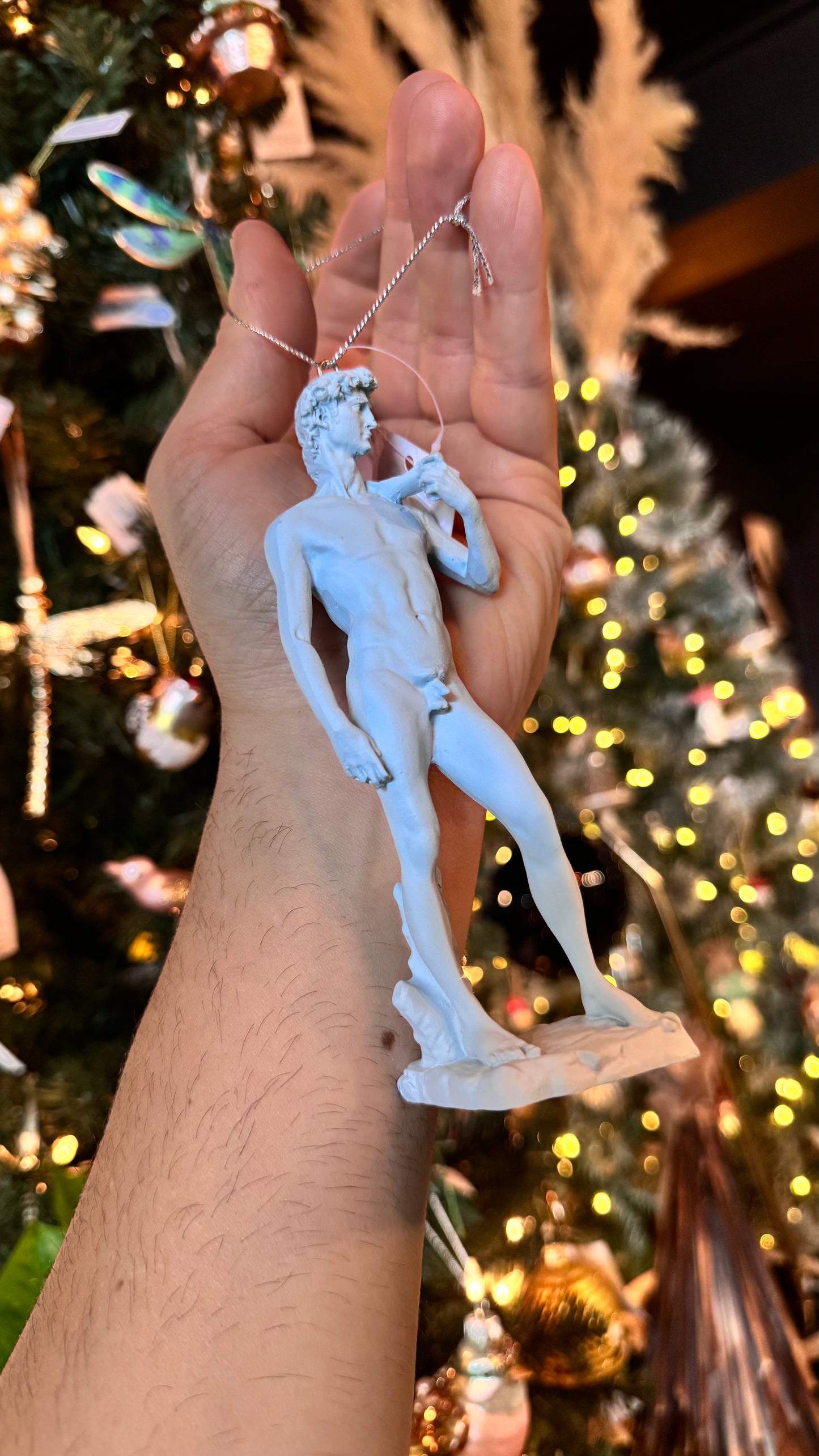Statue Of David - Christmas Ornament