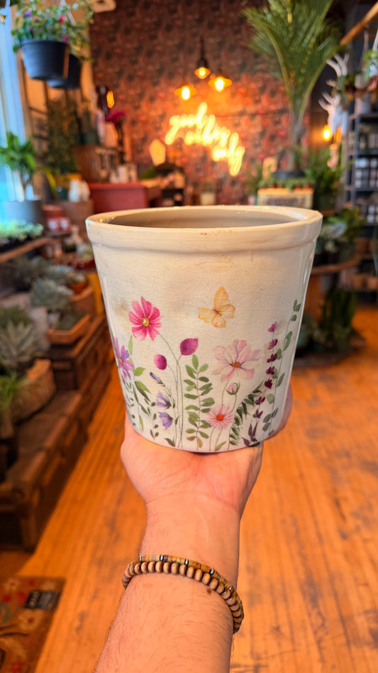 6.5” Secret Garden Planter