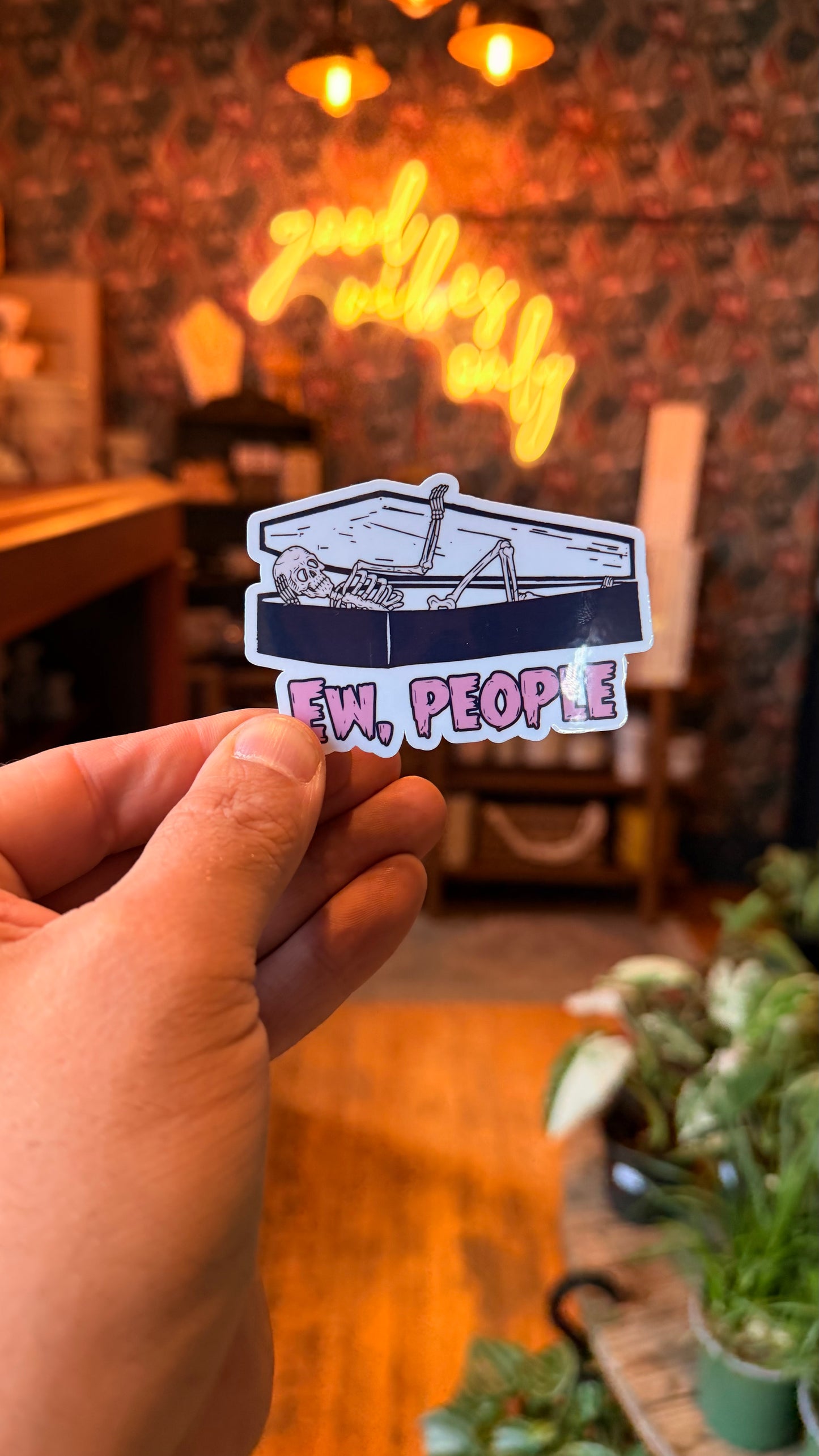 ‘Ew People’ Sticker