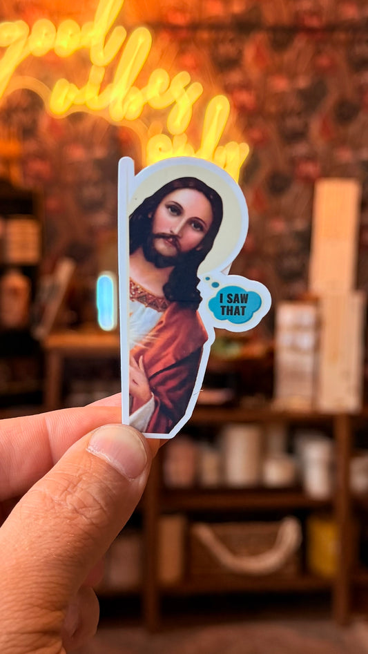 ‘I Saw That’ Sticker