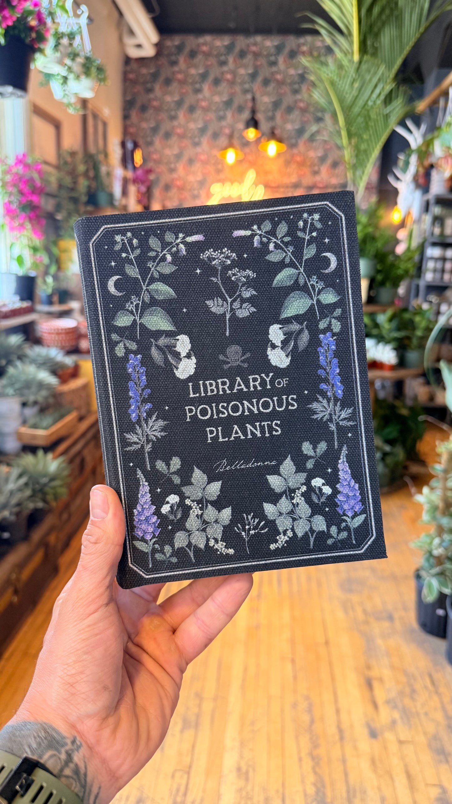 Library of Poisonous Plants Trinket Box