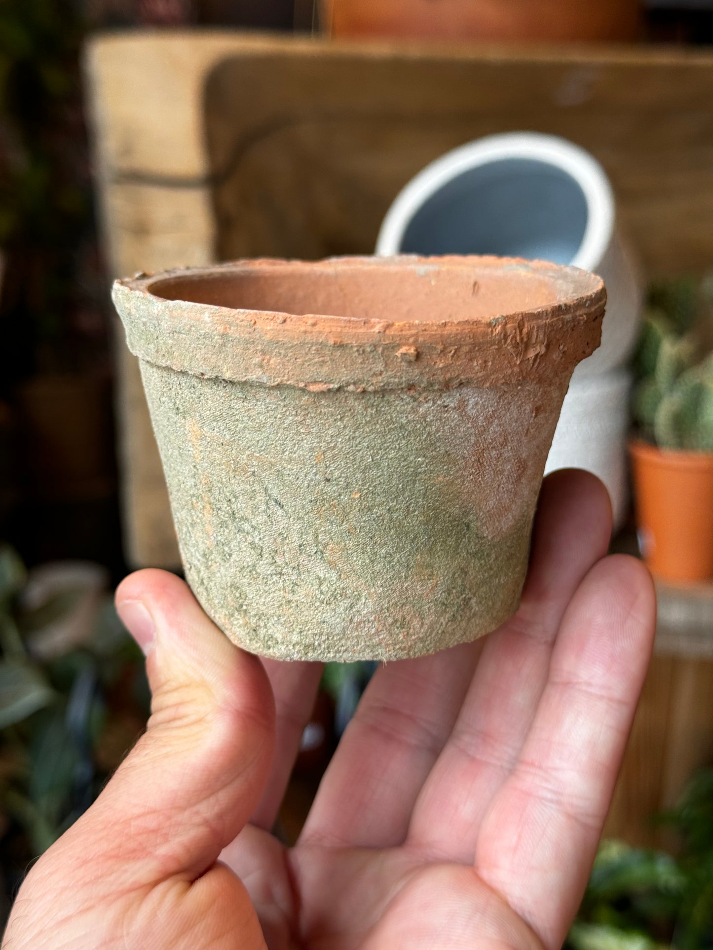 2.5” Mini Aged Terracotta Planter