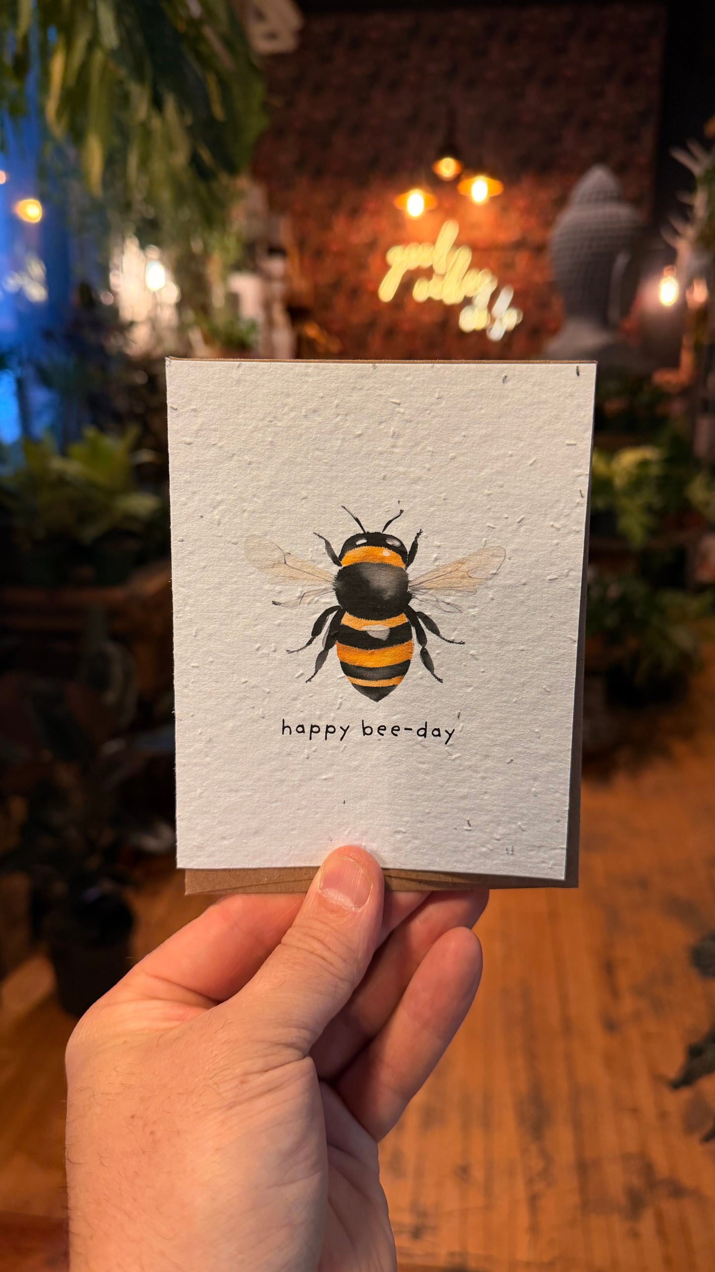 Plantable Cards - Happy Bee Day