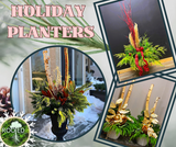 Custom Holiday Planters