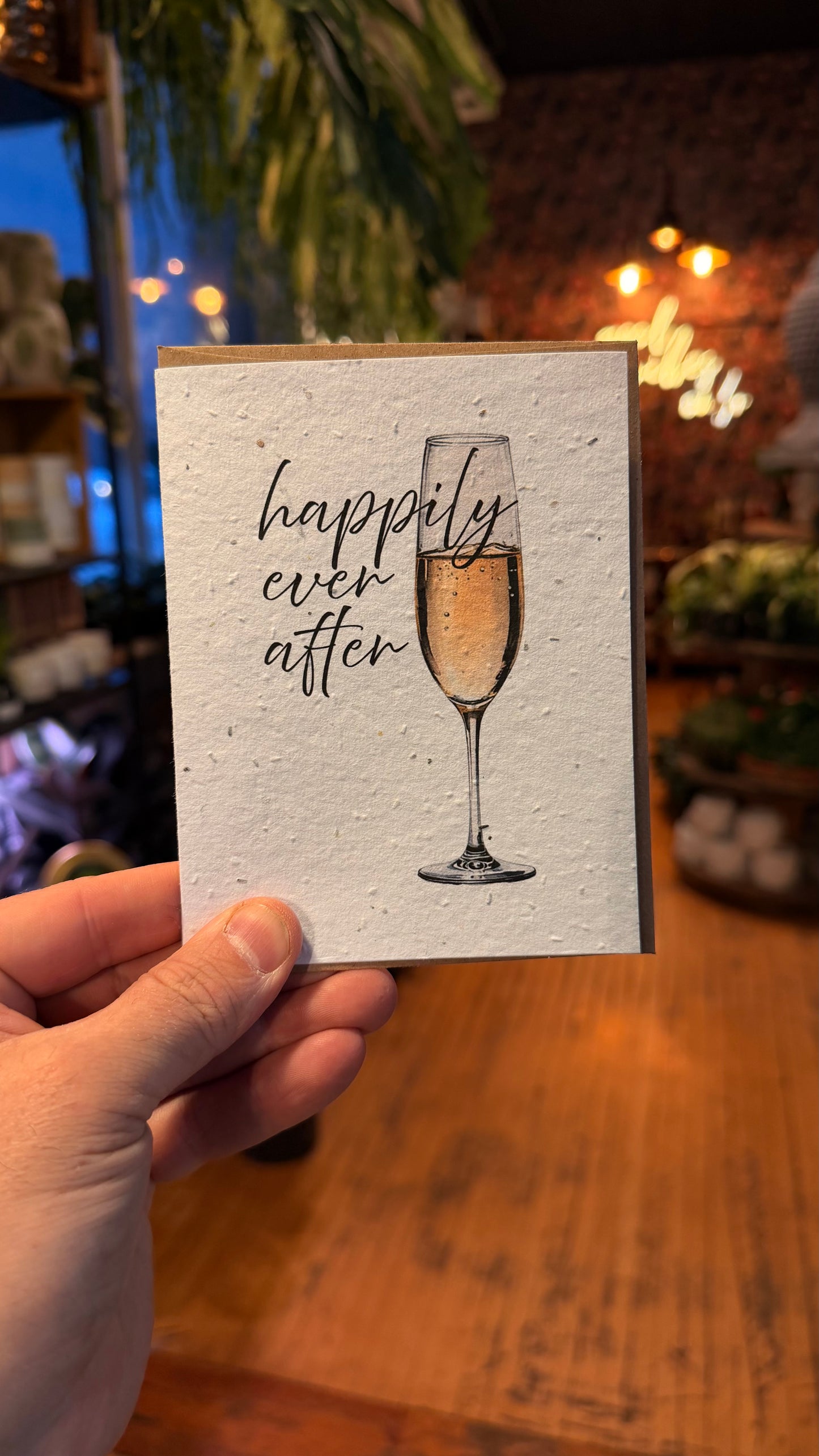 Plantable Cards - Happily Ever After Wedding