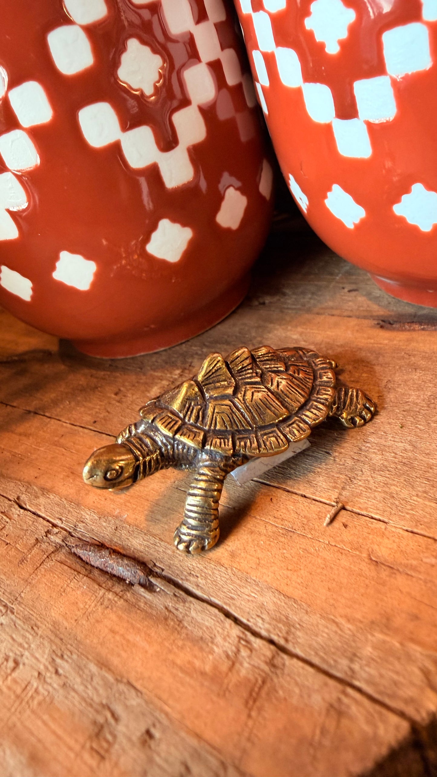 Terrance the Tortoise Brass Figurine