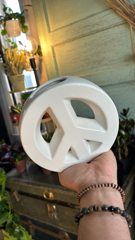 Peace Sign Vase