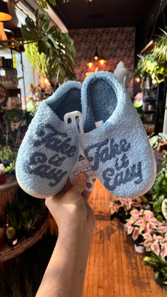 Two Left Feet Slippers - Take It Easy