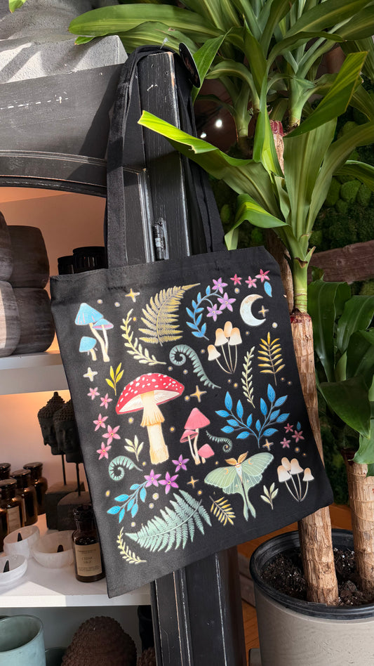 Mystical Mushroom Tote Bag