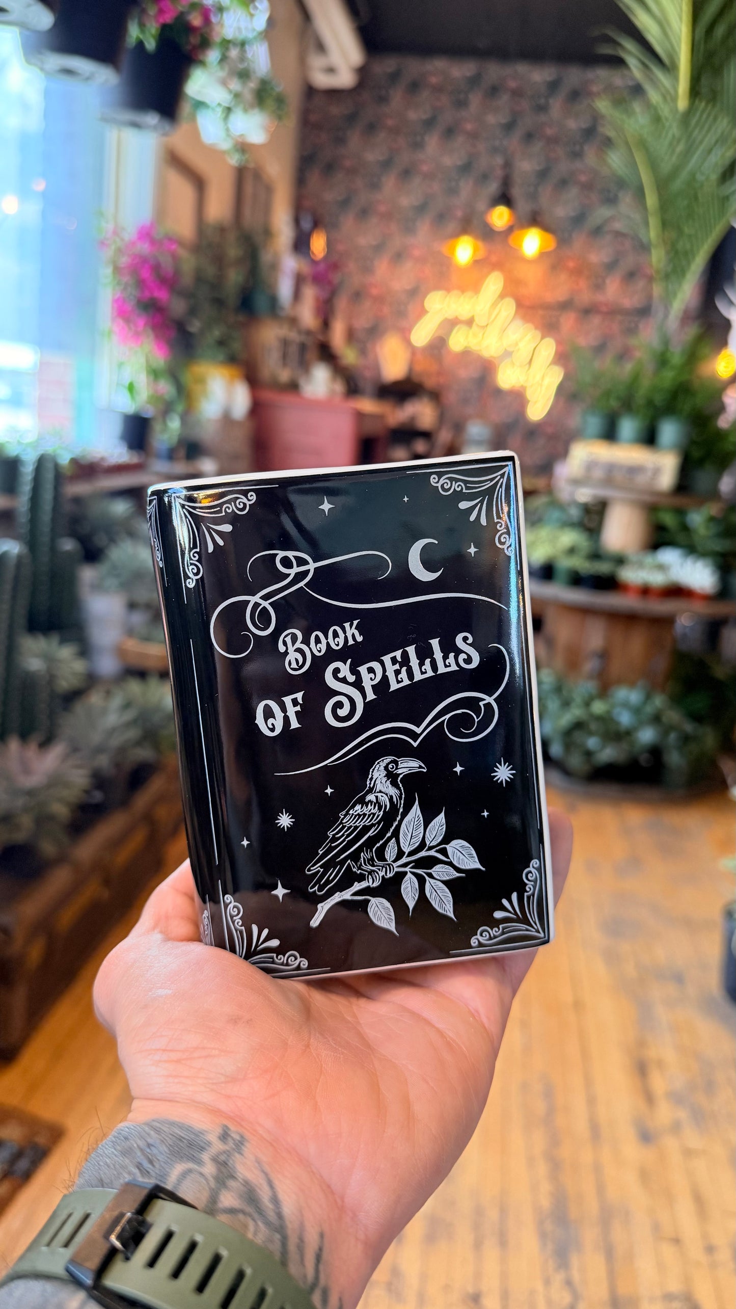 Book of Spells Planter 3.5”