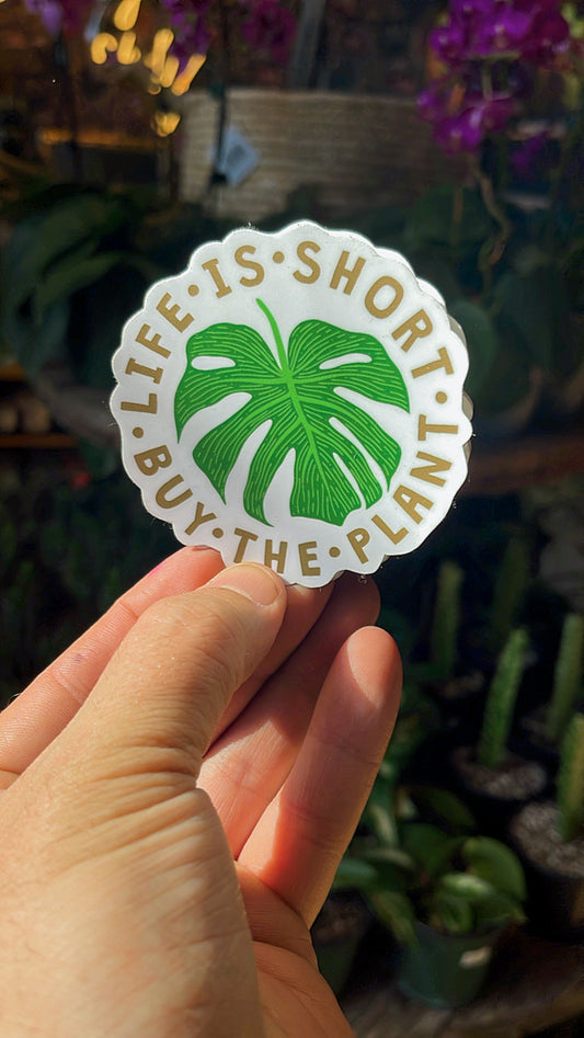 ‘Life is Short’ Sticker