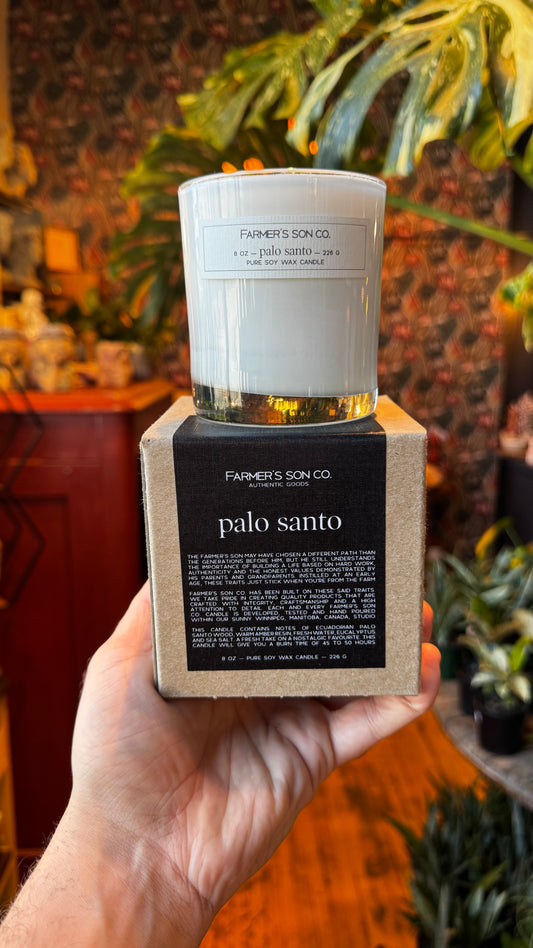 Farmer’s Son Co. - Palo Santo Candle