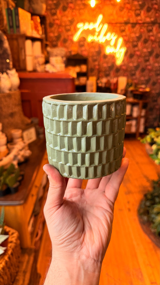 4” Ingo Sage Planter