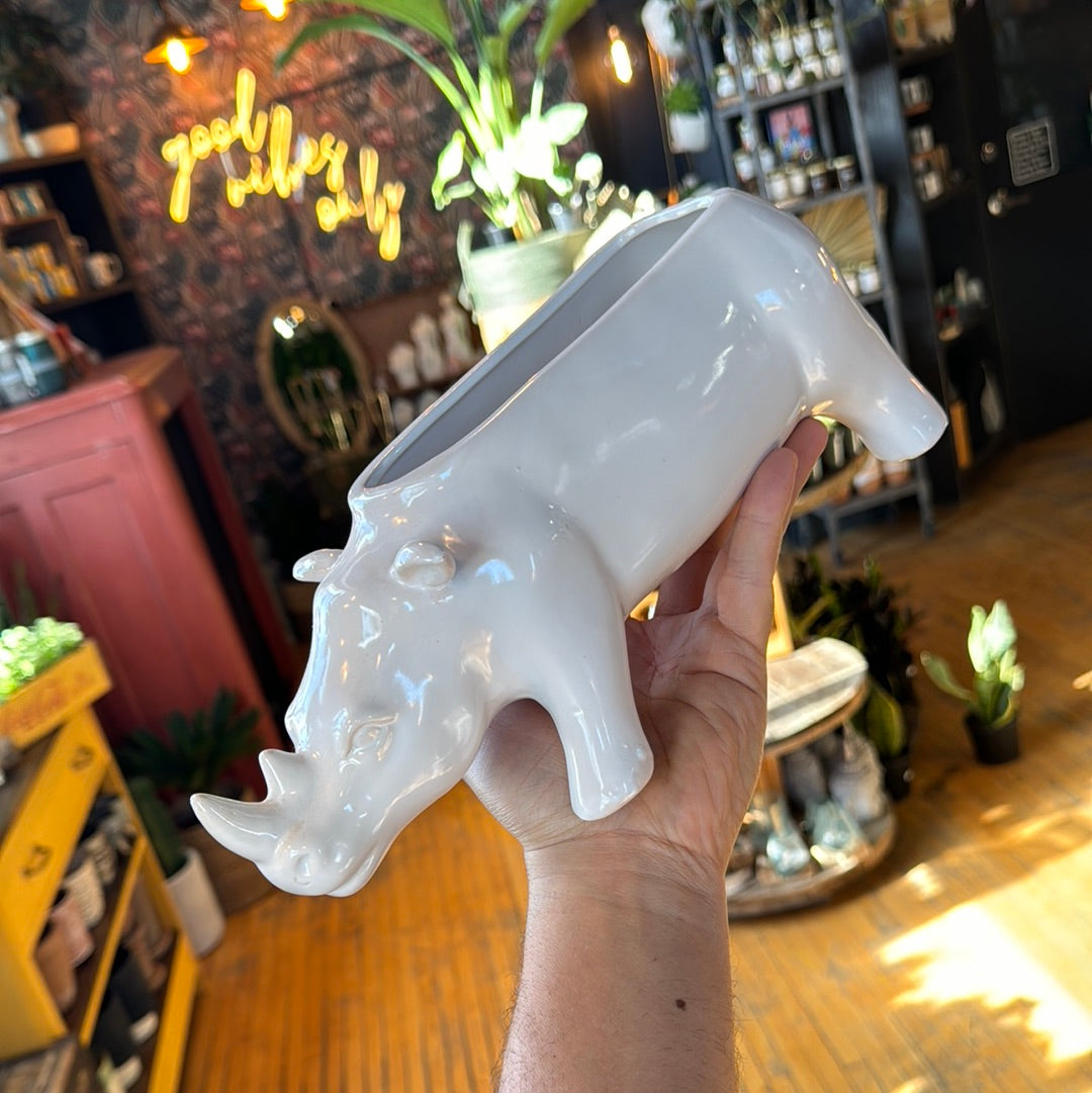 Rhino Planter