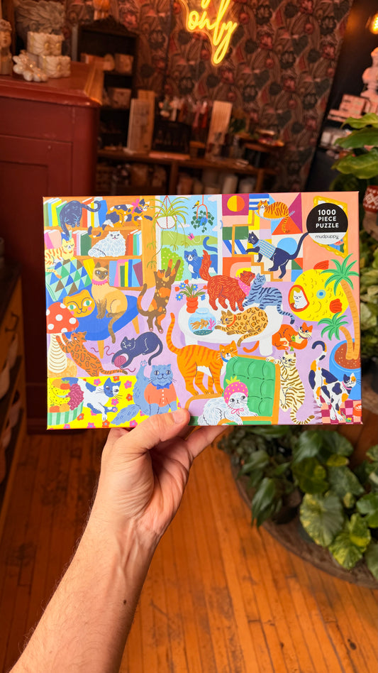 Good Cat Club - 1000 Piece Puzzle