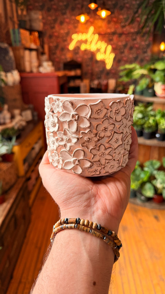 4” Rose Petals Planter