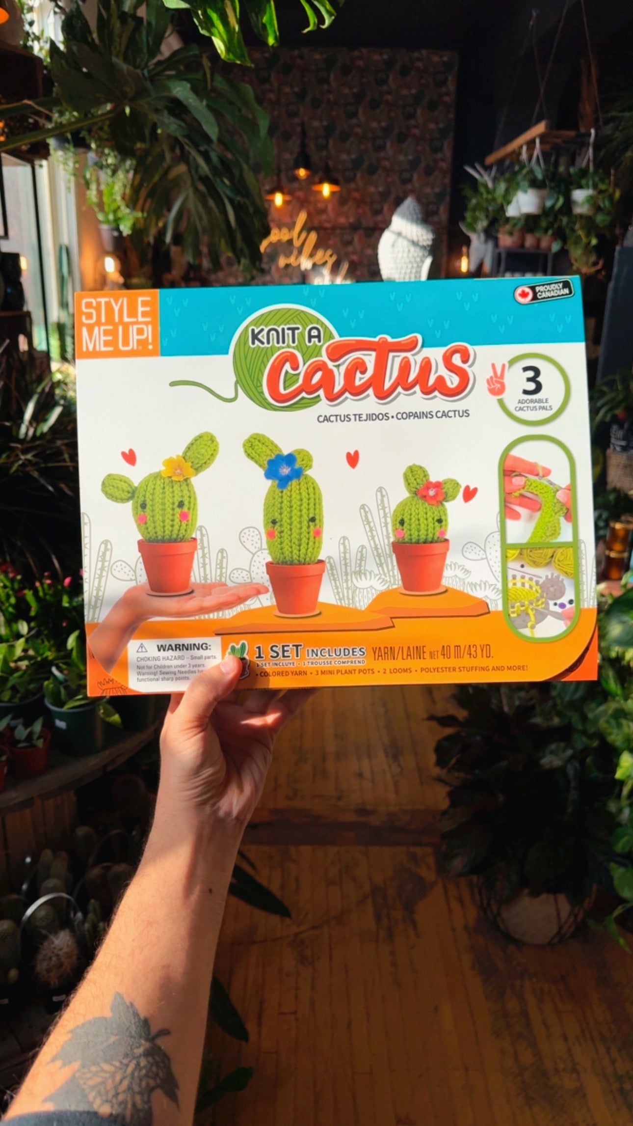 Knit a Cactus Kit
