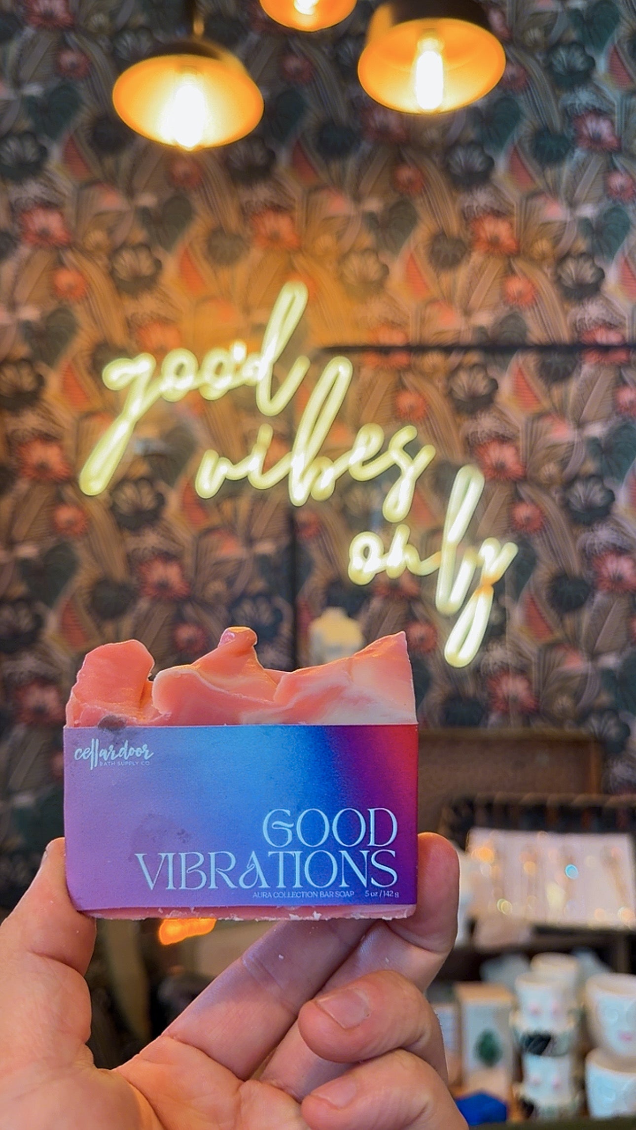 ‘Good Vibrations’ Soap