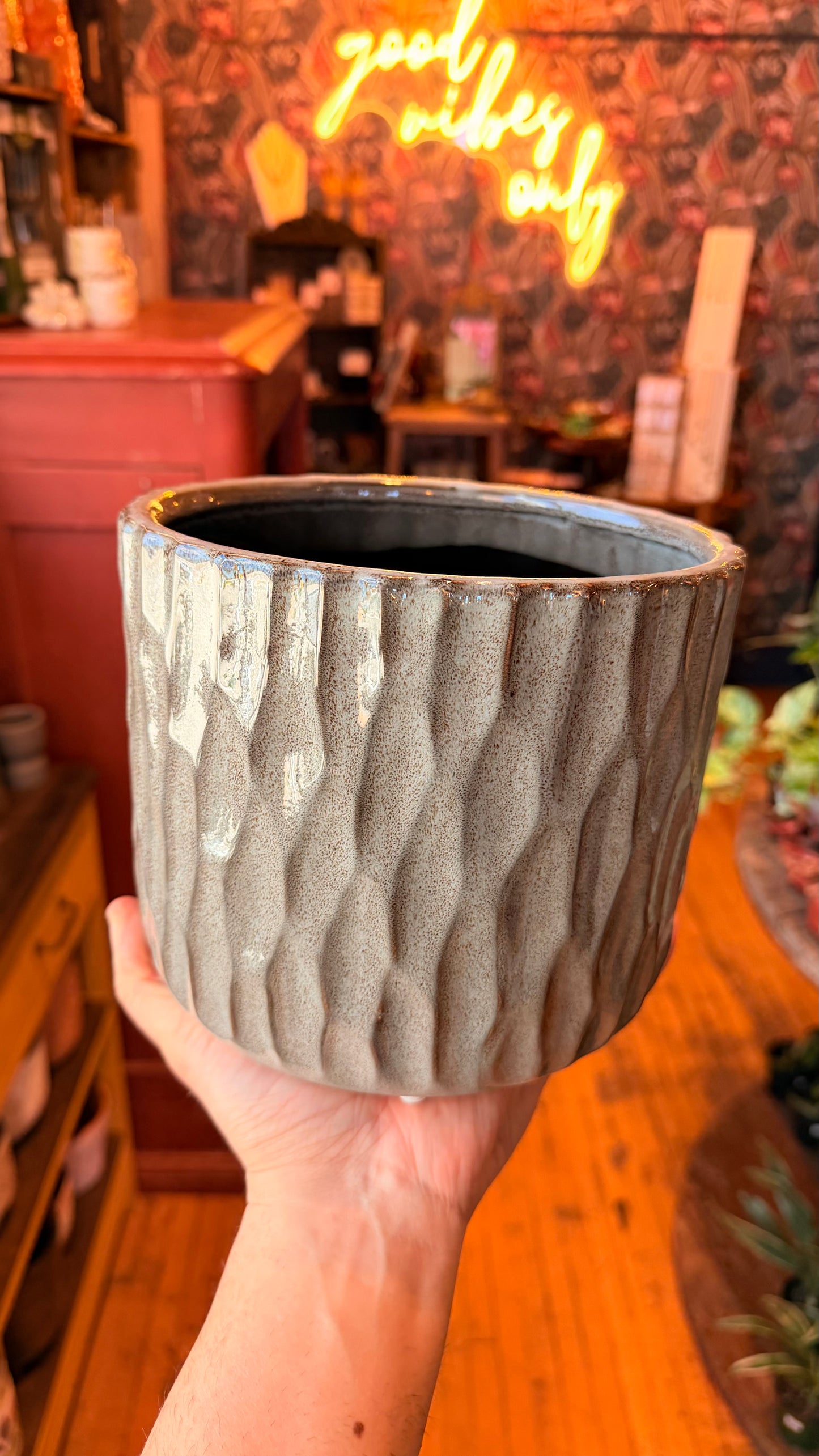 6.5” Canyon Wave Planter
