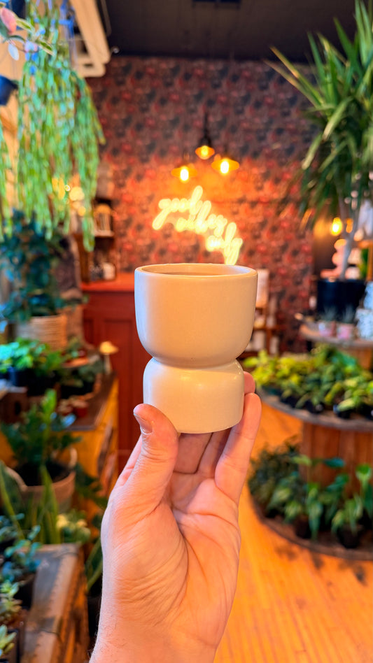 2.5” Teeny Beige Planter