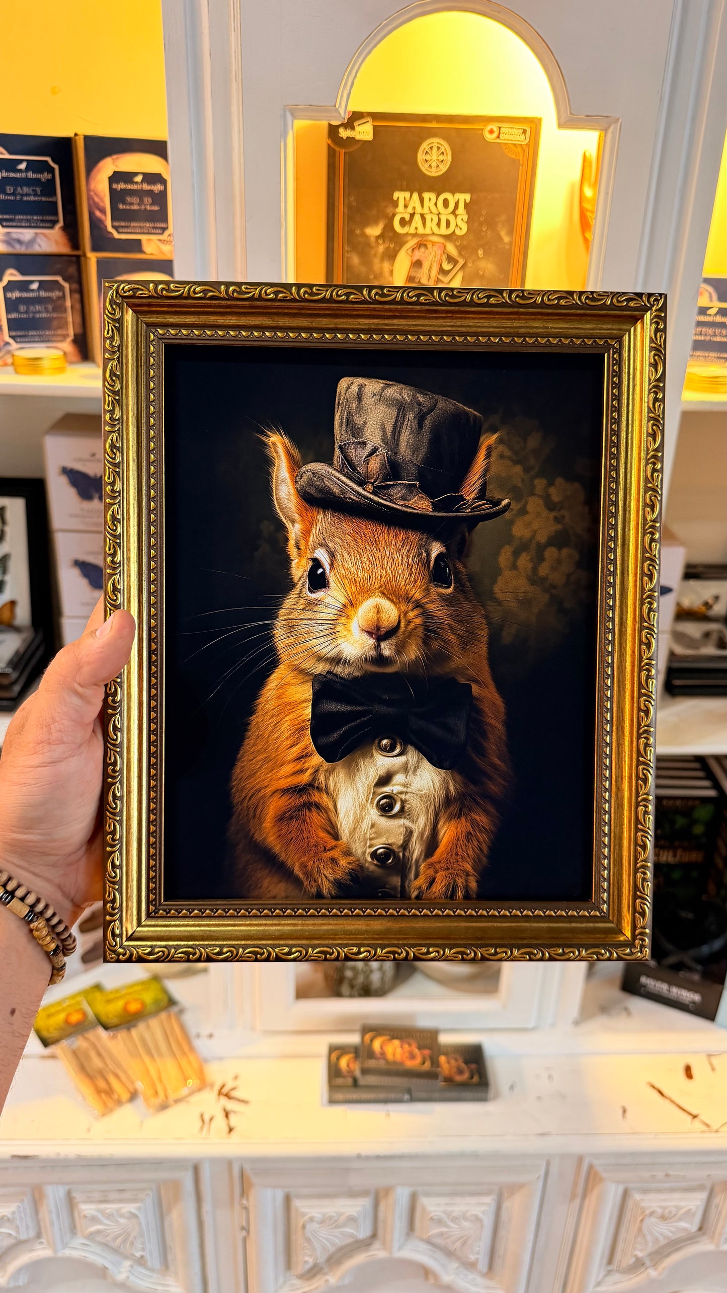 “Sammy the Squirrel” Portrait Print