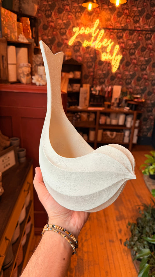 Shallow XL Bird Planter