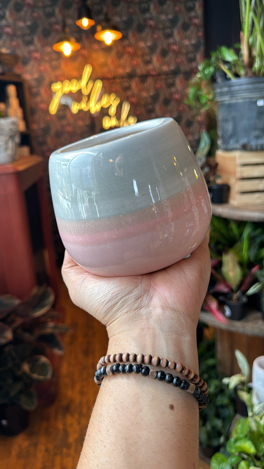 4” Pink Pearl Planter