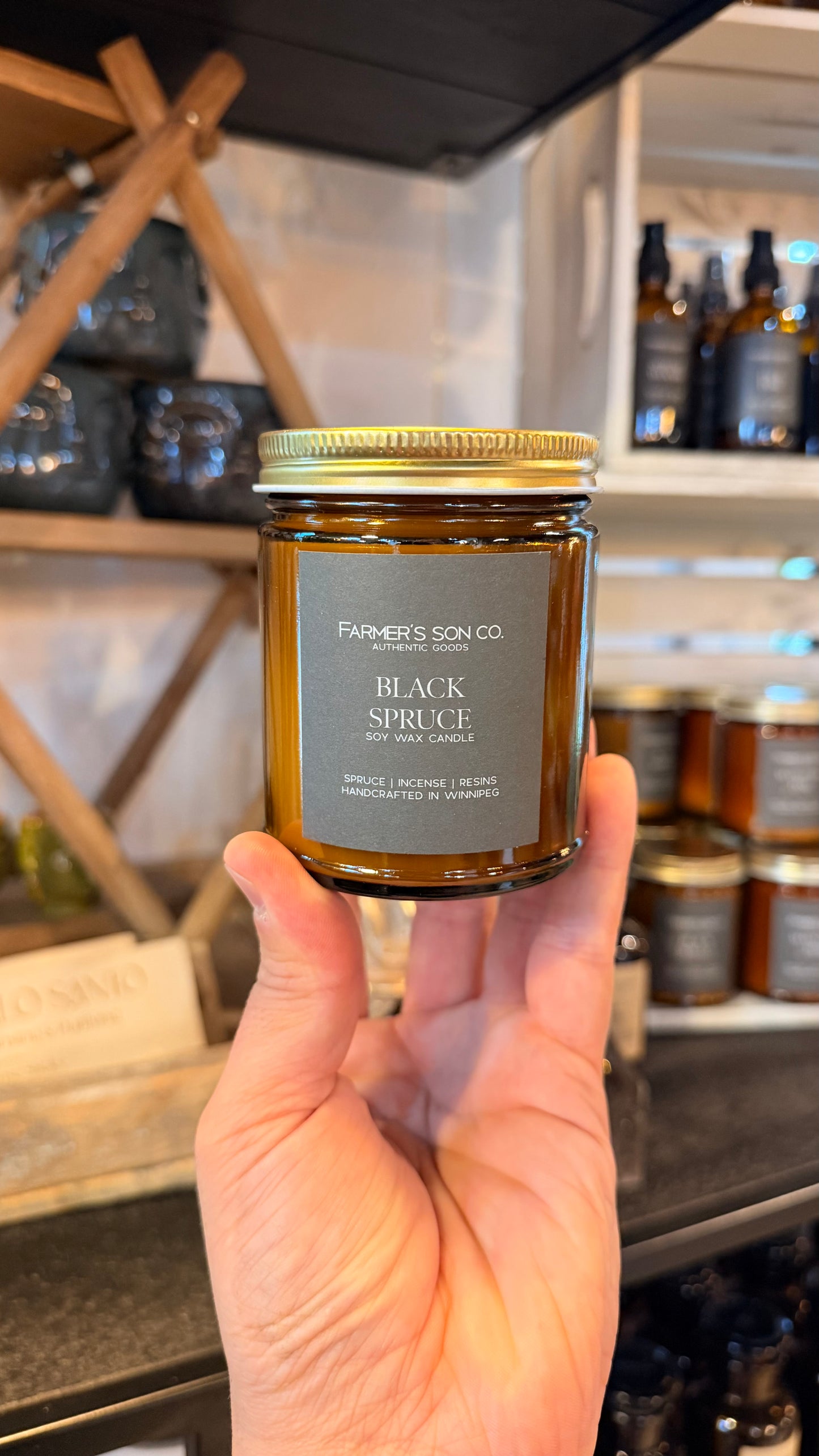 Farmer’s Son Co. - Black Spruce Candle