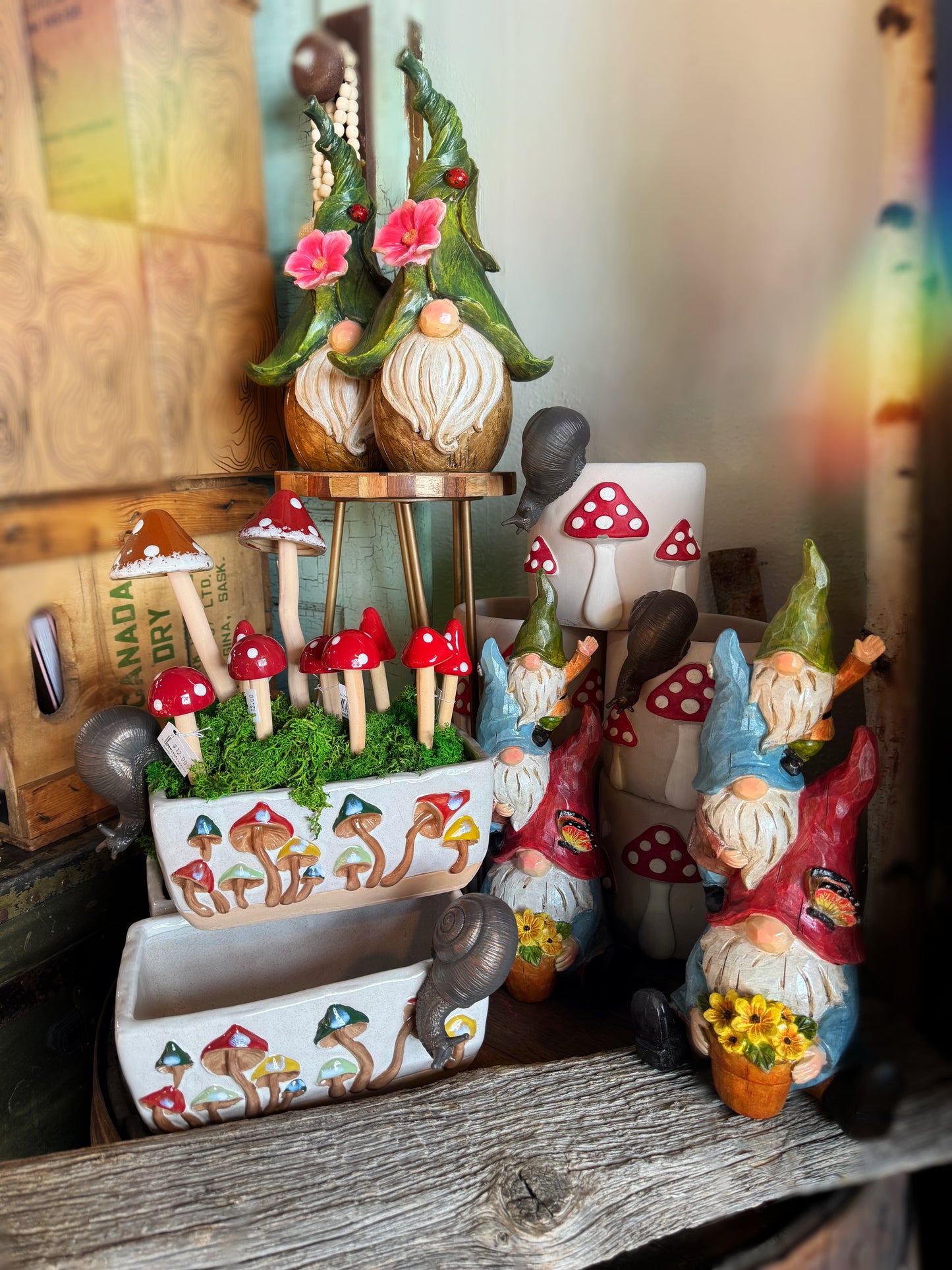 Stacking Gnomes Decor