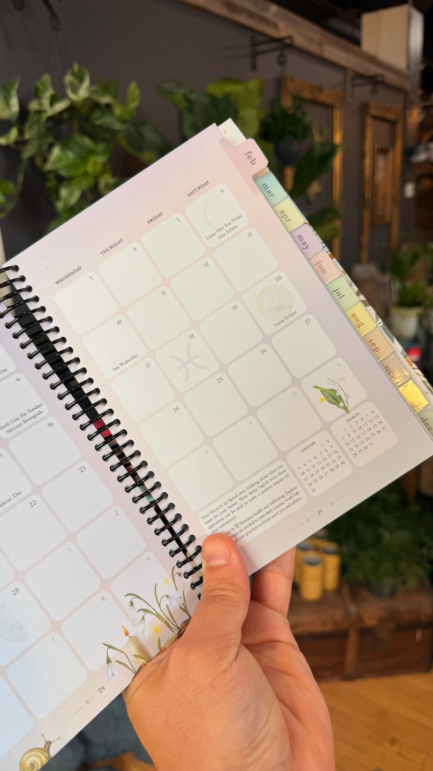 Herbal Enchantment Day Planner - 2027