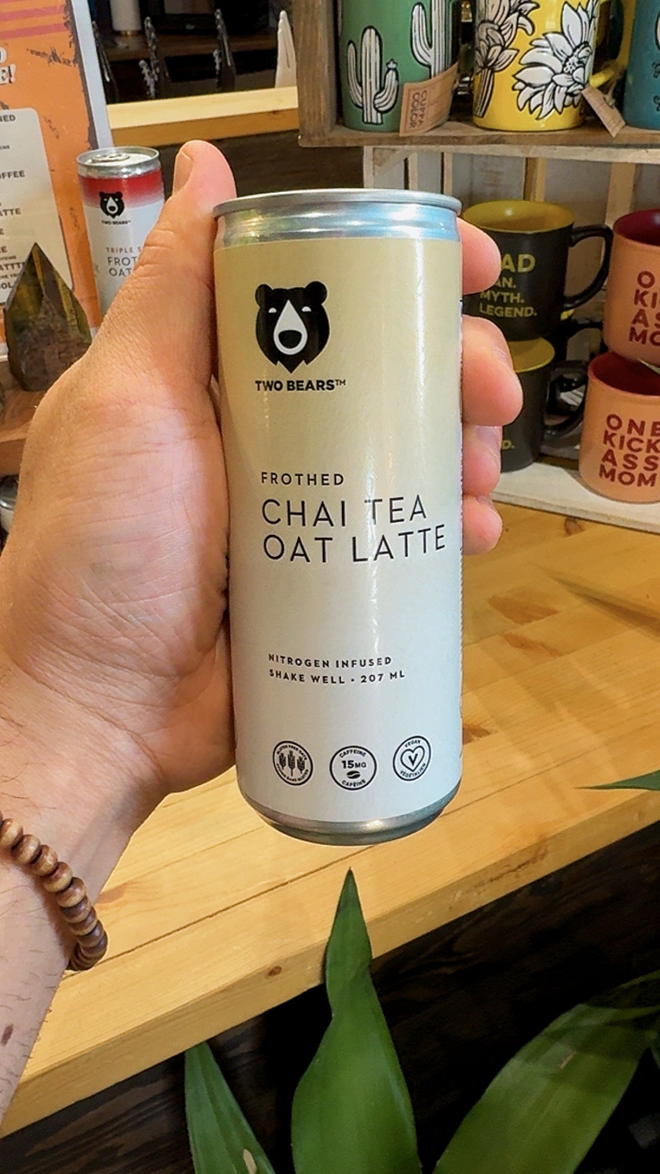 Two Bears Coffee - Chai Tea Oat Latte