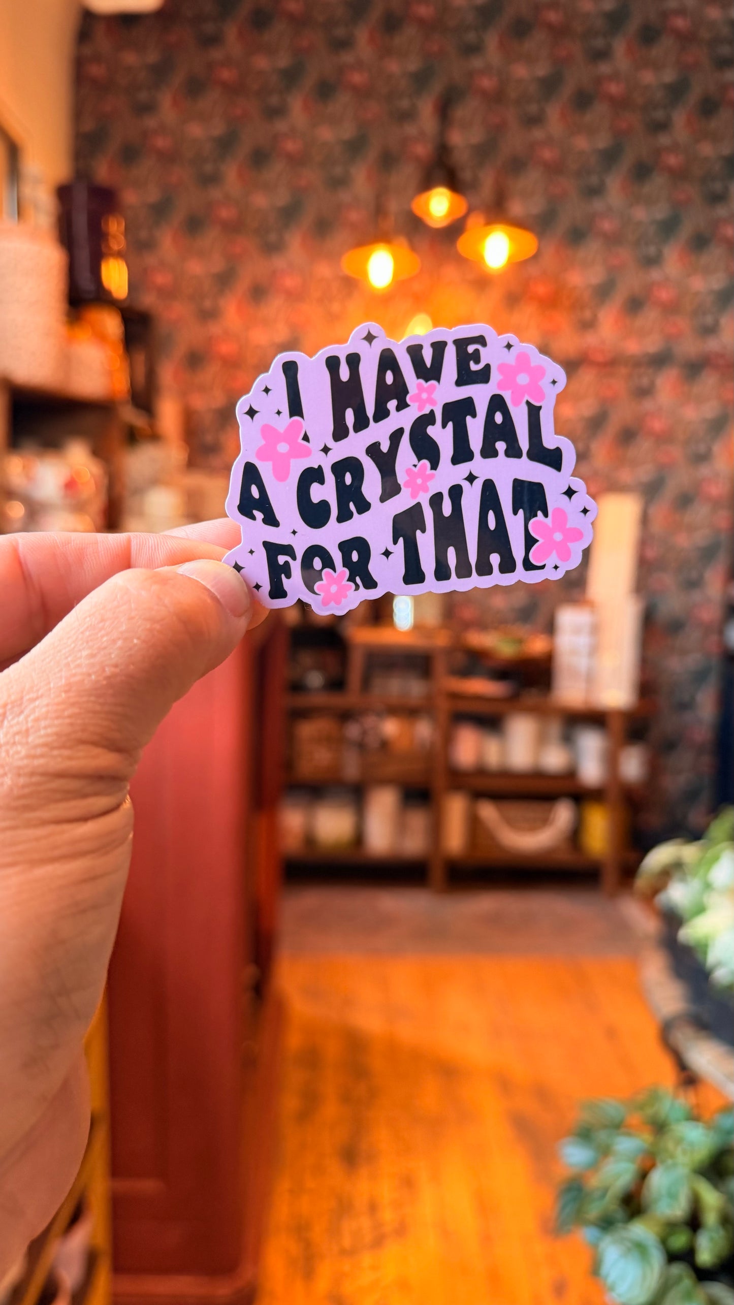 ‘I Have A Crystal’ Sticker