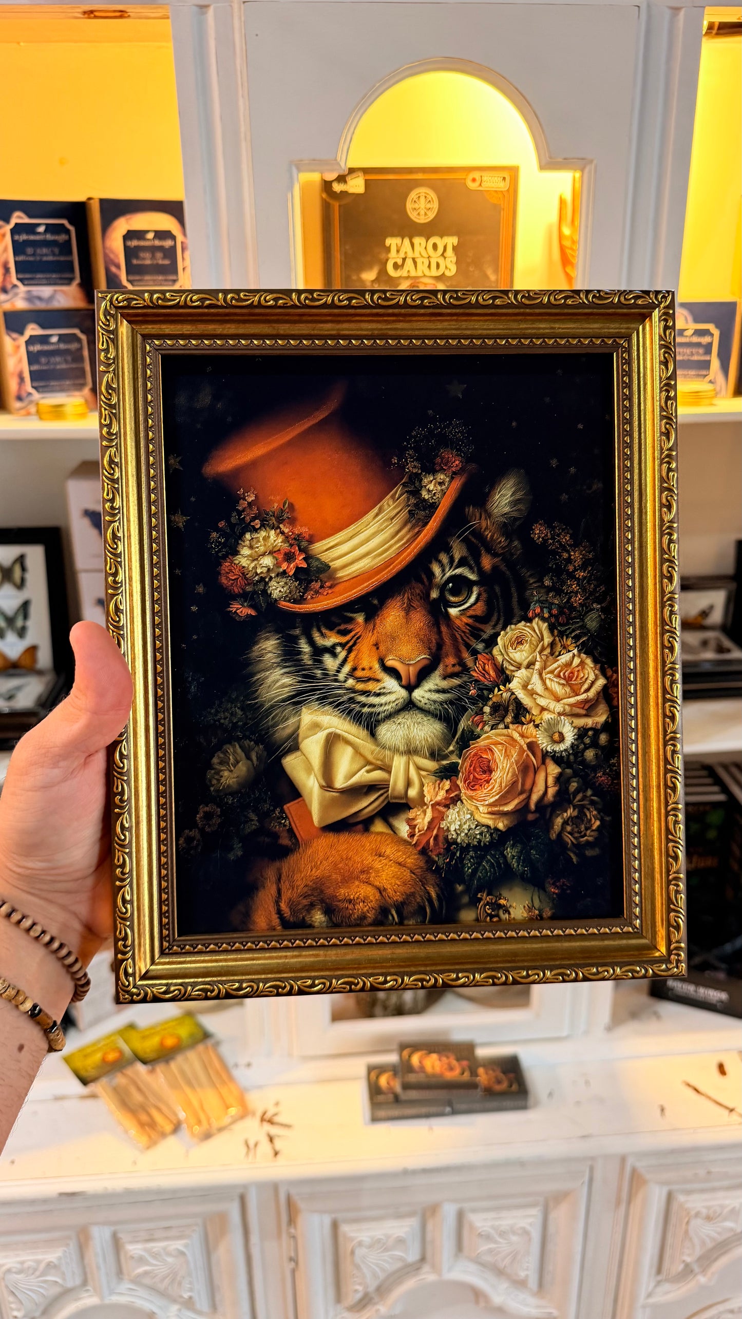 “Theodore the Tiger” Portrait Print