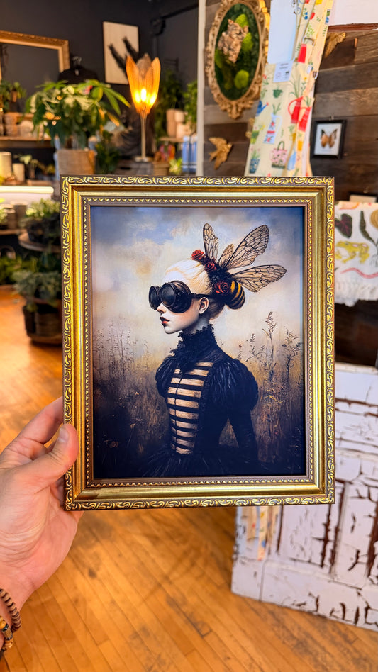 “Lady B. Vesperia” Portrait Print