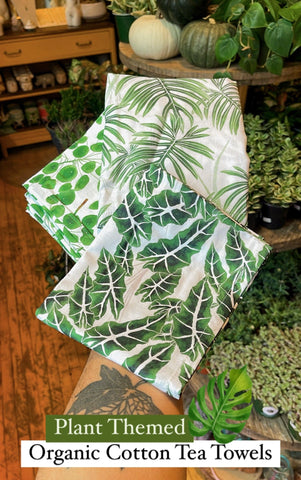 Plant Themed Tea Towels