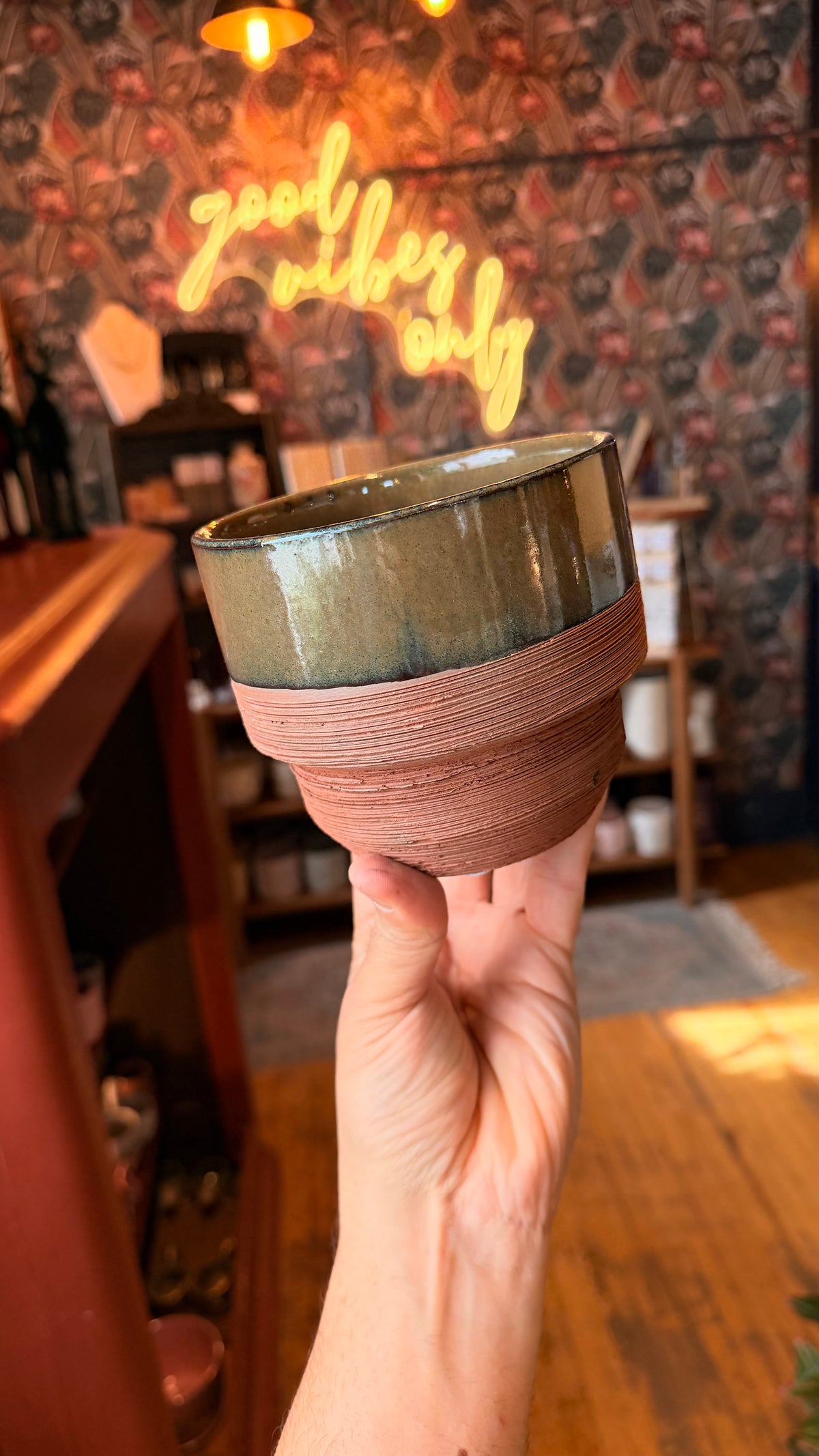 4.5” Handmade Redstone Planter