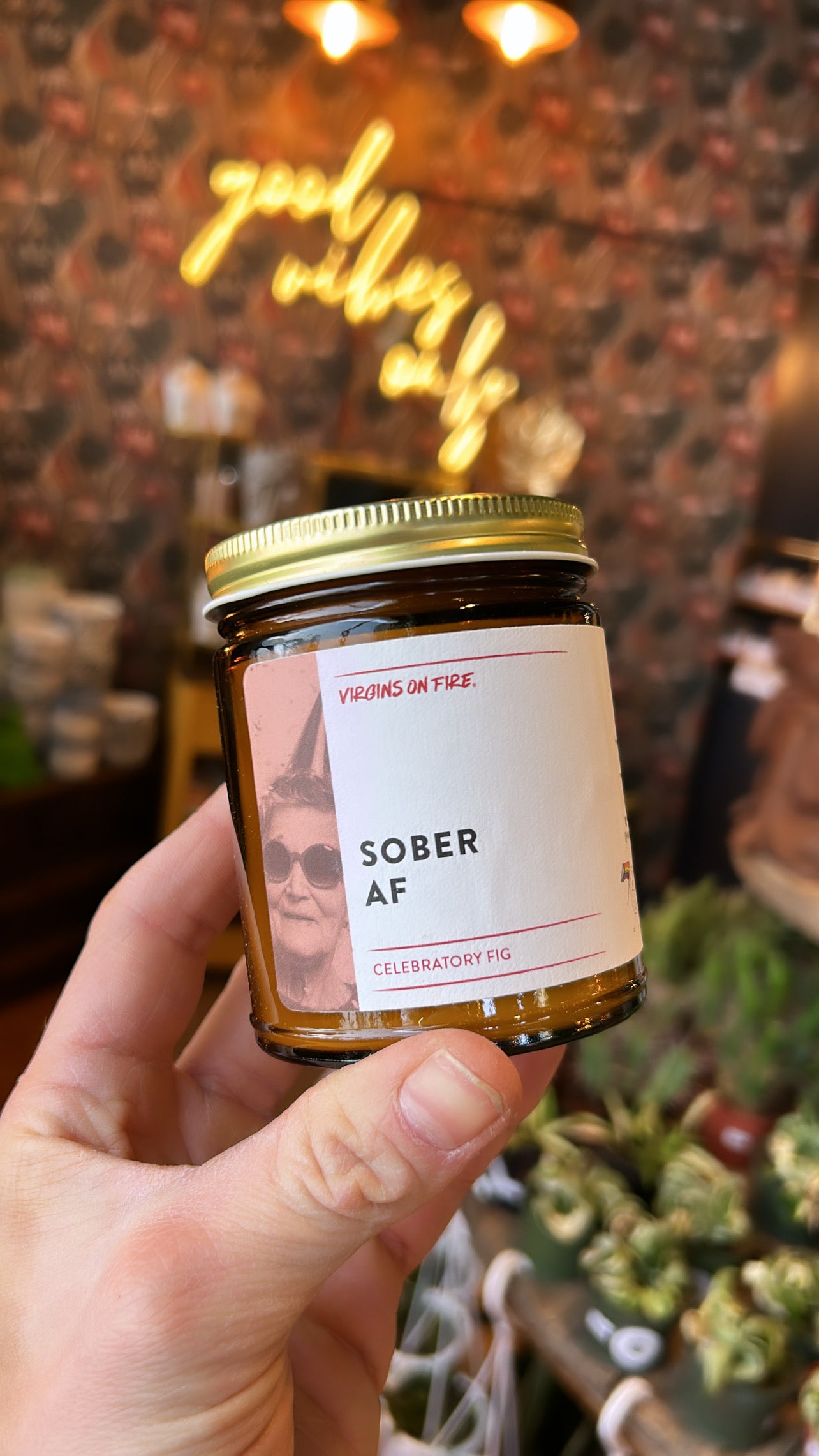 Virgins on Fire Candle Co. - Sober AF Candle