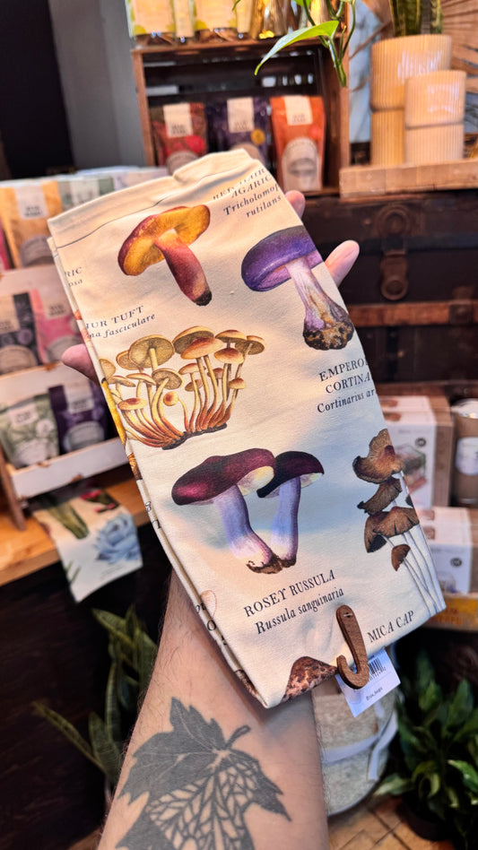 Mushroom Madness Tea Towel