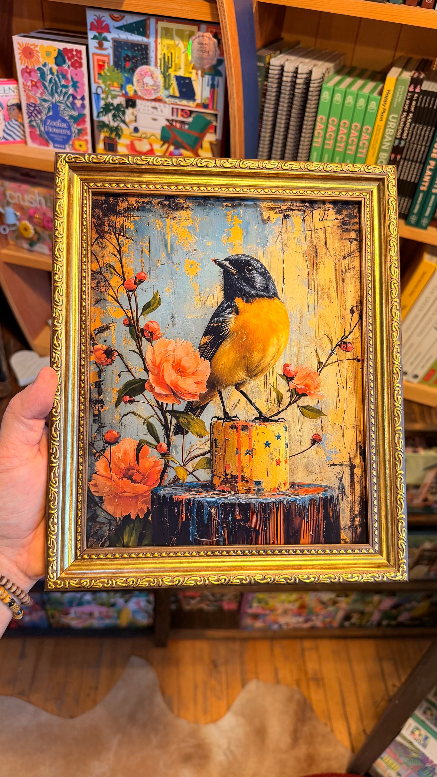 “The Painted Songbird” Portrait Print