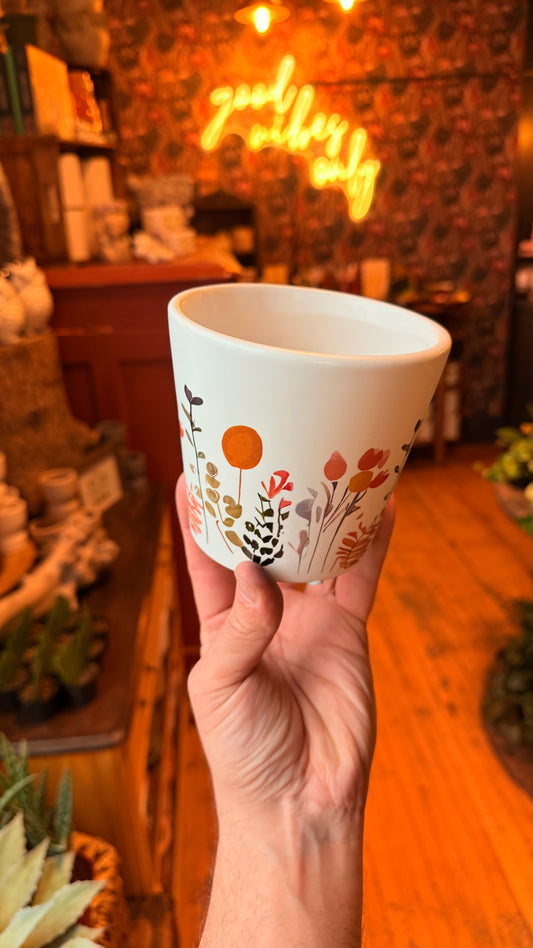 4.5” Flora Flower Planter